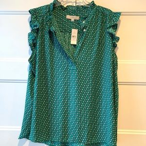 LOFT Ruffle Top